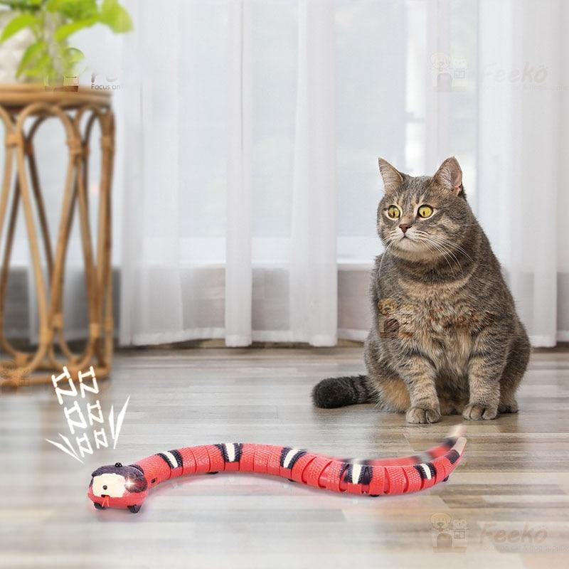 Brinquedo Interativo Inteligente para Gatos - Snake Cat - Fasho