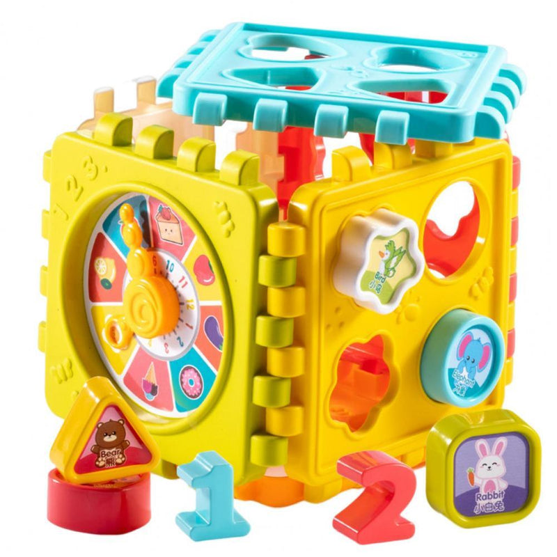 Cubo Montessori de atividade de bebê - Fasho